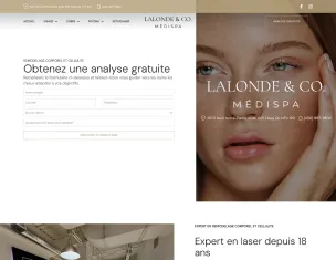 Landing page